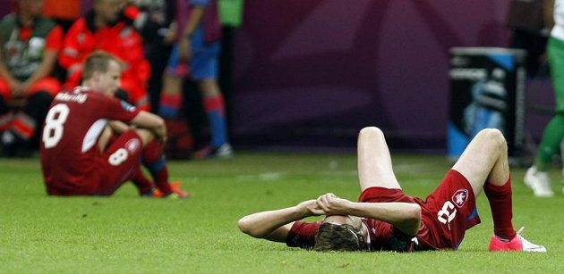 Zklamání Jaroslava Plašila (vpravo) s Davidem Limberským