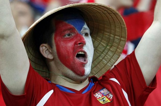 Fanoušek české fotbalové reprezentace