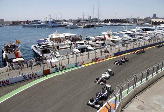 Velká cena Evropy formule 1 ve Valencii