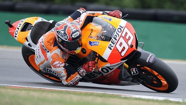Španěl Marc Márquez vyhrál Velkou cenu České republiky v Brně v kubatuře MotoGP.