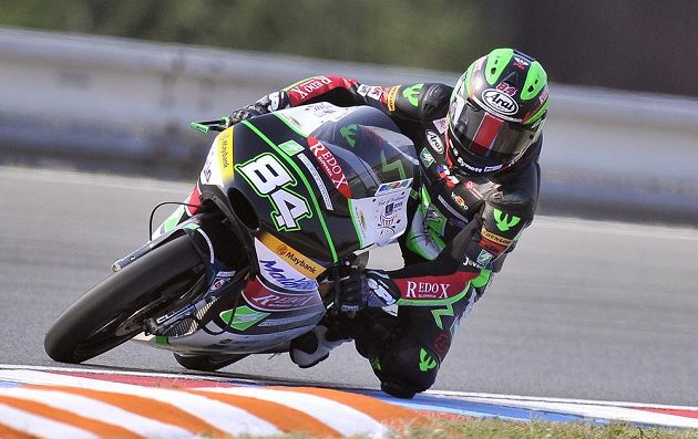 Jakub Kornfeil na snímku z kvalifikace GP ČR.
