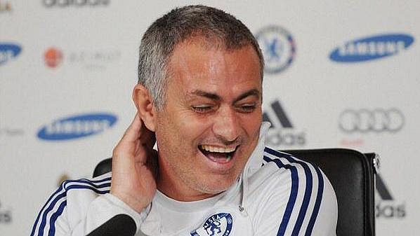 José Mourinho ještě v roli kouče Chelsea.