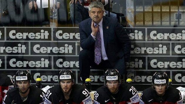 Trenér kanadské hokejové reprezentace Todd McLellan.