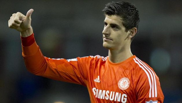 Thibaut Courtois si zvyká na pozici jedničky Chelsea.