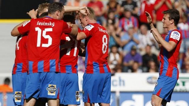 Radost fotbalistů Plzně Radost fotbalistů Plzně