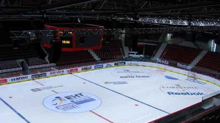 Interiér KV Arény v Karlových Varech