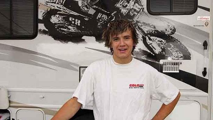 Motokrosař Michael Špaček (28.3.1991 - 12.10.2009)