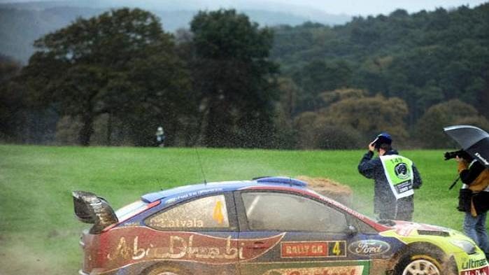 Jari-Matti Latvala ve Walesu