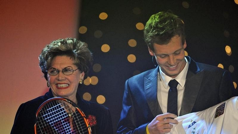 Bývalá krasobruslařka Ája Vrzáňová se stala sportovní legendou, tenista Tomáš Berdych s dalšími členy daviscupového týmu zvítězil v kategorii kolektivů.