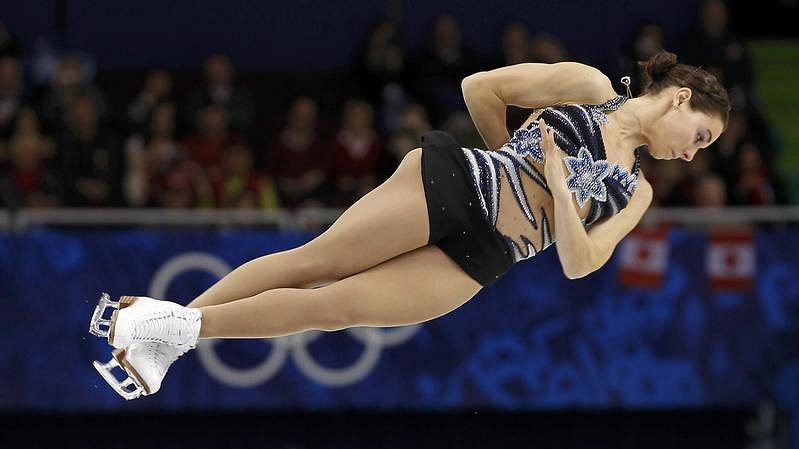 Kanadská krasobruslařka Jessica Dubeová s partnerem Brycem Davisonem