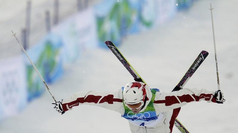 Akrobatický lyžař Alexandre Bilodeau z Kanady