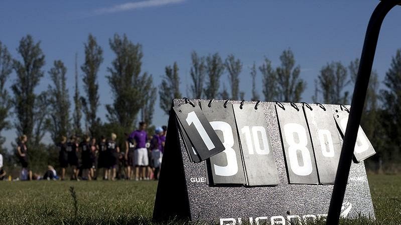 Štafetový závod létajícího talíře s časem proběhne v rámci veletrhu Maraton Sport Expo na Výstavišti v pražských Holešovicích.