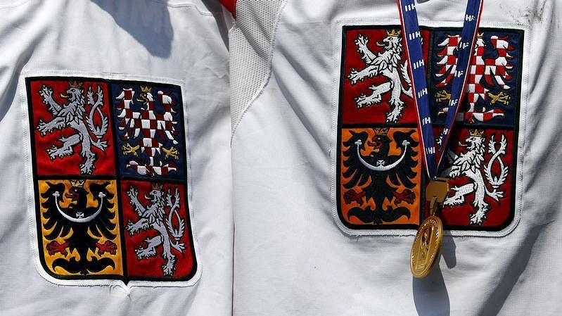 Zlaté medaile českých hokejistů z mistrovství světa