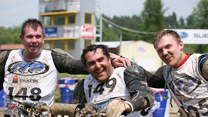 Závod MČR v cross country čtyřkolek v Sedlčanech.