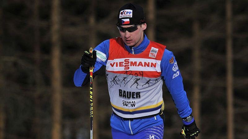 Lukáš Bauer den před startem světového poháru KAJOTbet Zlaté lyže v Novém Města na Moravě