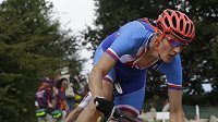 Jaroslav Kulhavý během olympijského závodu Jaroslav Kulhavý během olympijského závodu