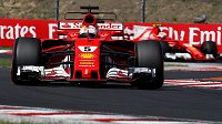 Sebastian Vettel s Ferrari vyhrál Velkou cenu Maďarska F1. Sebastian Vettel s Ferrari vyhrál Velkou cenu Maďarska F1.