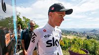 Chris Froome během volného dne na Tour v Le Puy en Velay. Chris Froome během volného dne na Tour v Le Puy en Velay.