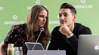 Karolína Plíšková a její partner Michal Hrdlička. Karolína Plíšková a její partner Michal Hrdlička.
