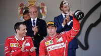 Kimi Räikkönen dojel ve Velké ceně Monaka druhý. Kimi Räikkönen dojel ve Velké ceně Monaka druhý.