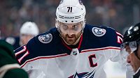 Kapitán Columbusu Nick Foligno. Kapitán Columbusu Nick Foligno.