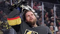 Švédský gólman Vegas Golden Knights Robin Lehner. Švédský gólman Vegas Golden Knights Robin Lehner.