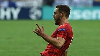Marek Havlík se raduje z gólu proti Italům. Marek Havlík se raduje z gólu proti Italům.