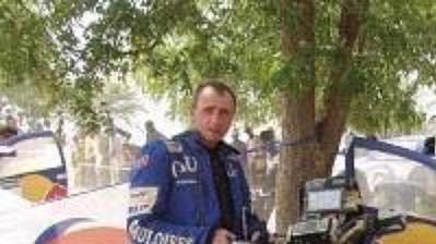 Ivo Kaštan během Rallye Dakar v africkém Mali.