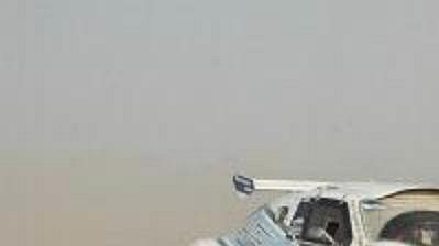 Petr Jerie na trati Rallye Dakar.