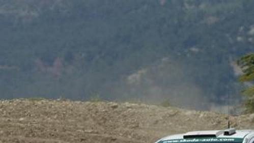 Fin Janne Tuohino na trati Turecké rallye.
