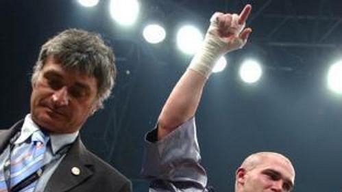 Český boxer Rudolf Kraj.