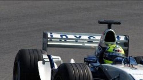 Ralf Schumacher při páteční kvalifikaci na okruhu Hockenheim.