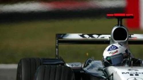 David Coulthard při páteční kvalifikaci na Velkou cenu Itálie.