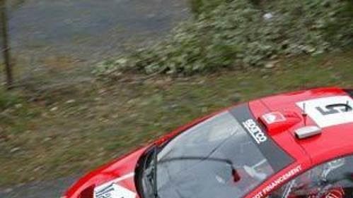 Testování nového vozu Peugeot 307 WRC.