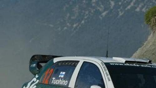 Fin Janne Tuohino na trati Turecké rallye.