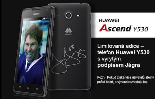 Na nejlepší z vás čeká mobilní telefon s podpisem Jaromíra Jágra.