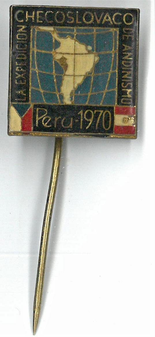 Odznak Expedice Peru 1970.