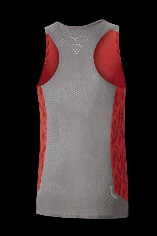 Tílko Mizuno Elite Aero Singlet - pohled zezadu.