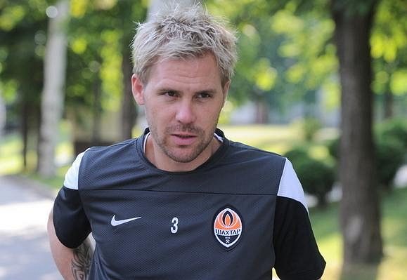 Český reprezentant Tomáš Hübschman na soustředění Šachtaru Doněck ve Spojených arabských emirátech.