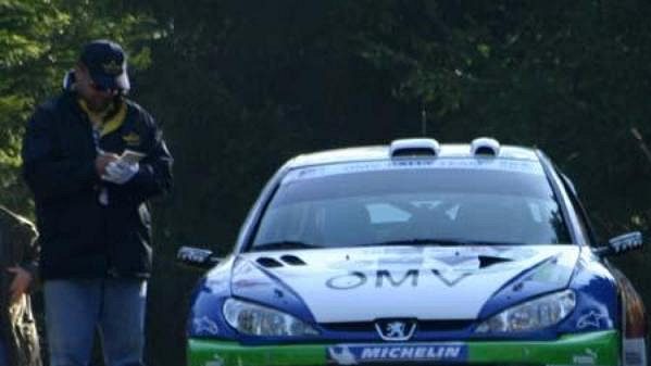 Štěpán Vojtěch na startu Waldviertel rallye