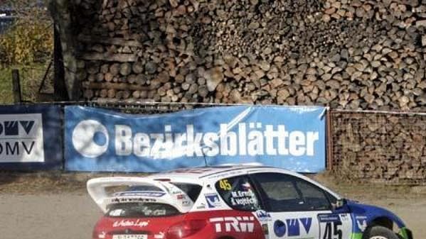Štěpán Vojtěch na trati Waldviertel rallye