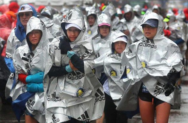 Boston Marathon: V cíli.