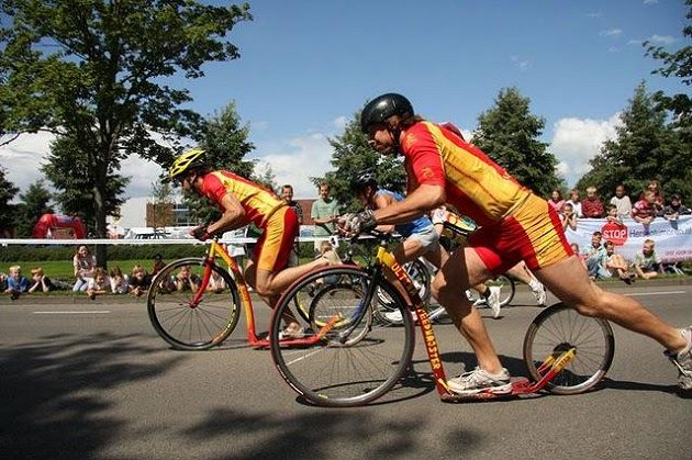 MS ve sprintu 2008 Hengelo, Nizozemsko (V. Liška obsadil 6.místo, byl to jeho největší koloběžkový úspěch).