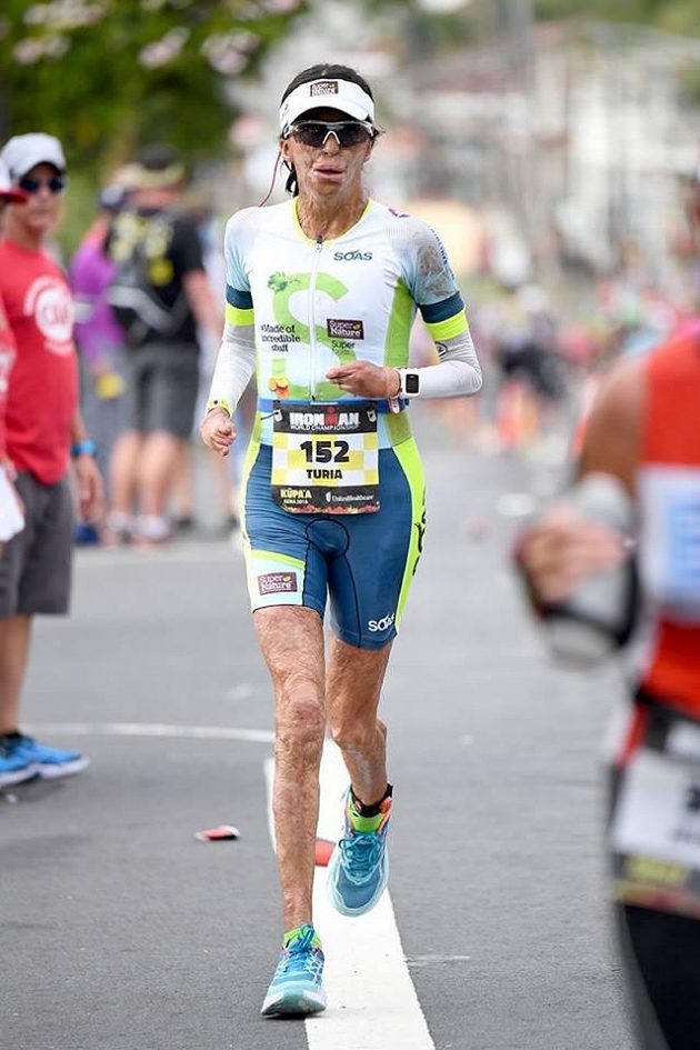 Turia Pitt na Havaji.