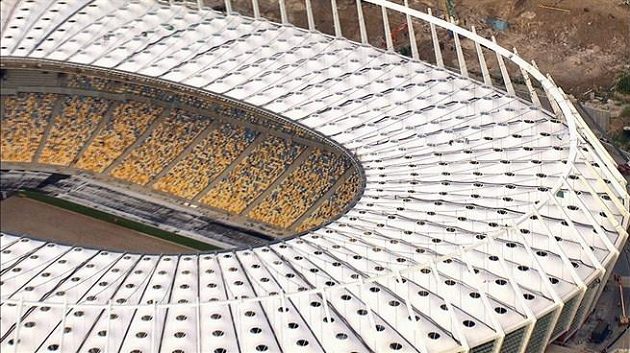 Fotbalový stadión v Kyjevě