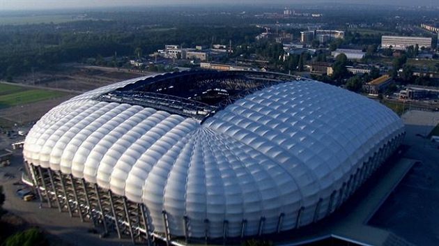 Fotbalový stadión v Poznani