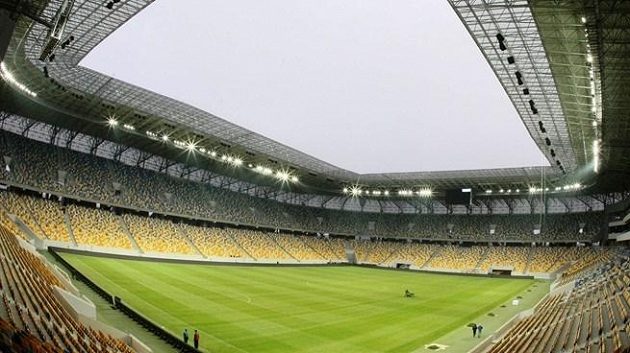 Fotbalový stadión ve Lvově