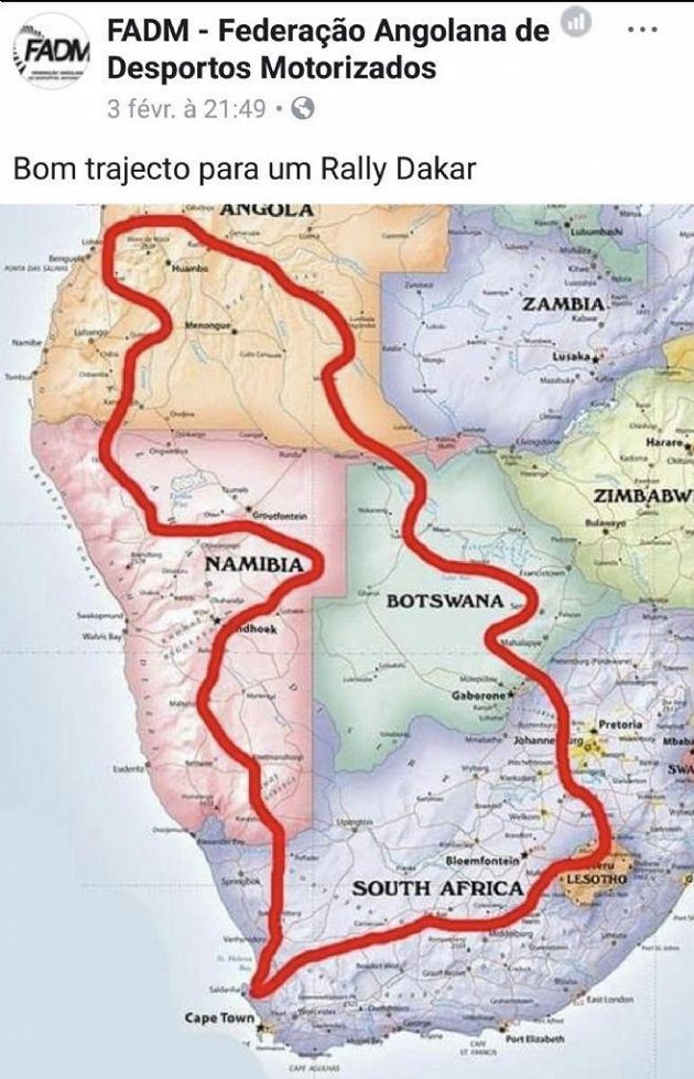 Podle některých spekulací se Rallye Dakar měla vrátit do Afriky. Objevil se i návrh možné trasy.