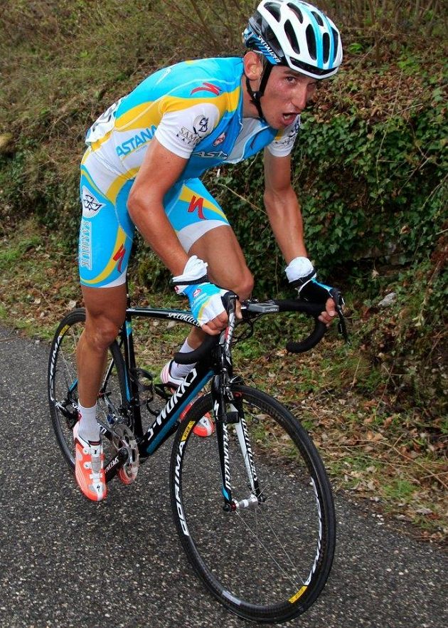 Roman Kreuziger v dresu Astany.