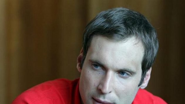 Brankář Petr Čech na srazu české fotbalové reprezentace před kvalifikačním utkáním se Slovenskem.